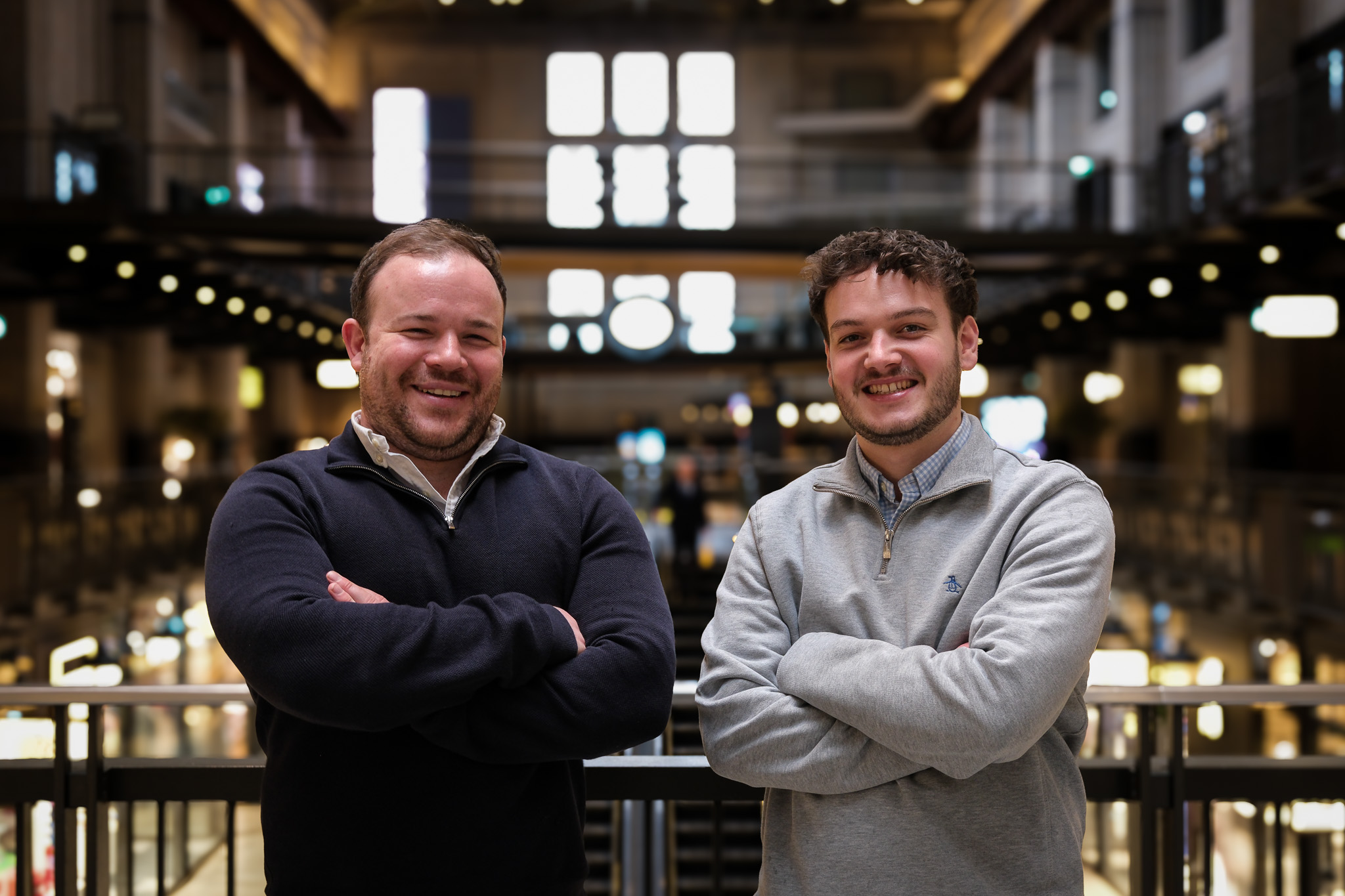 Team collaborating in office