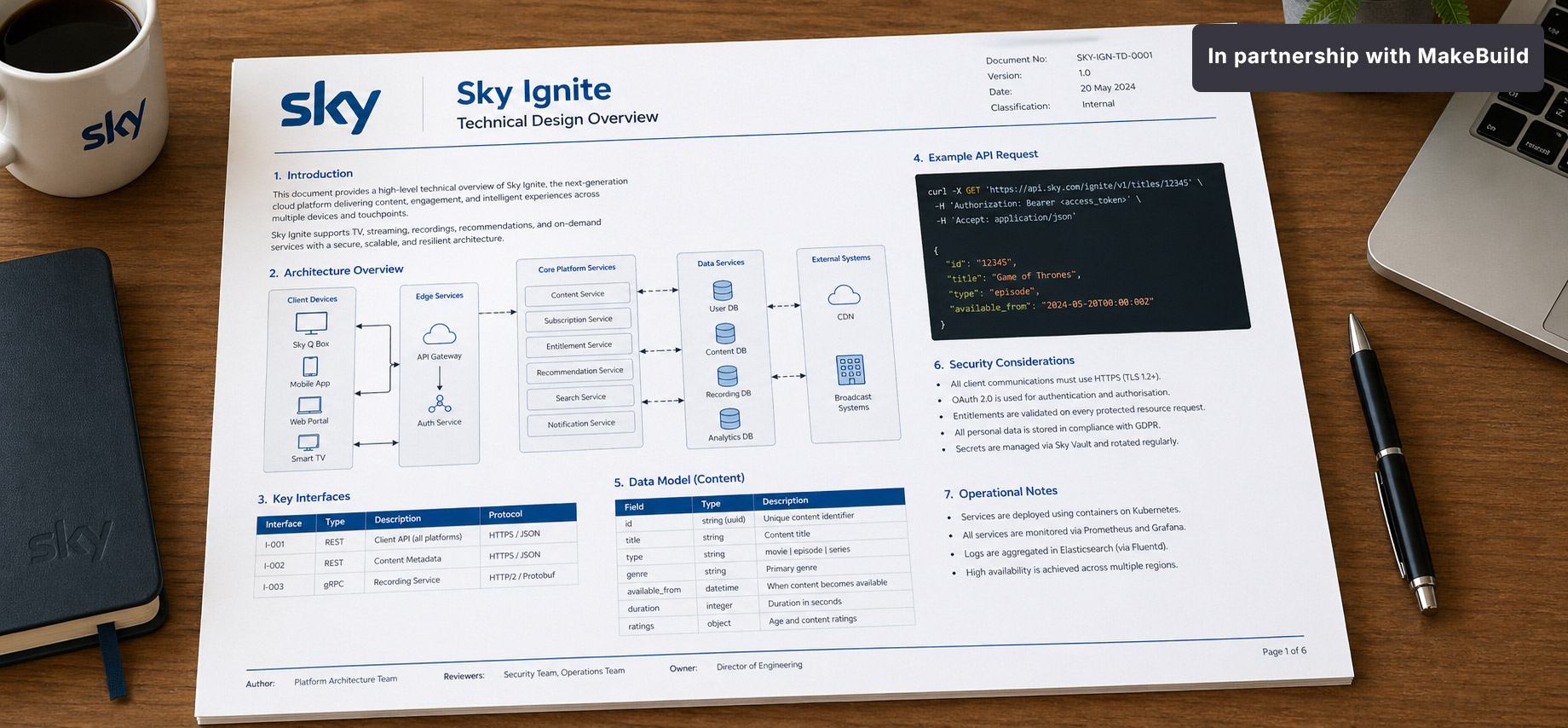 Sky digital platform preview